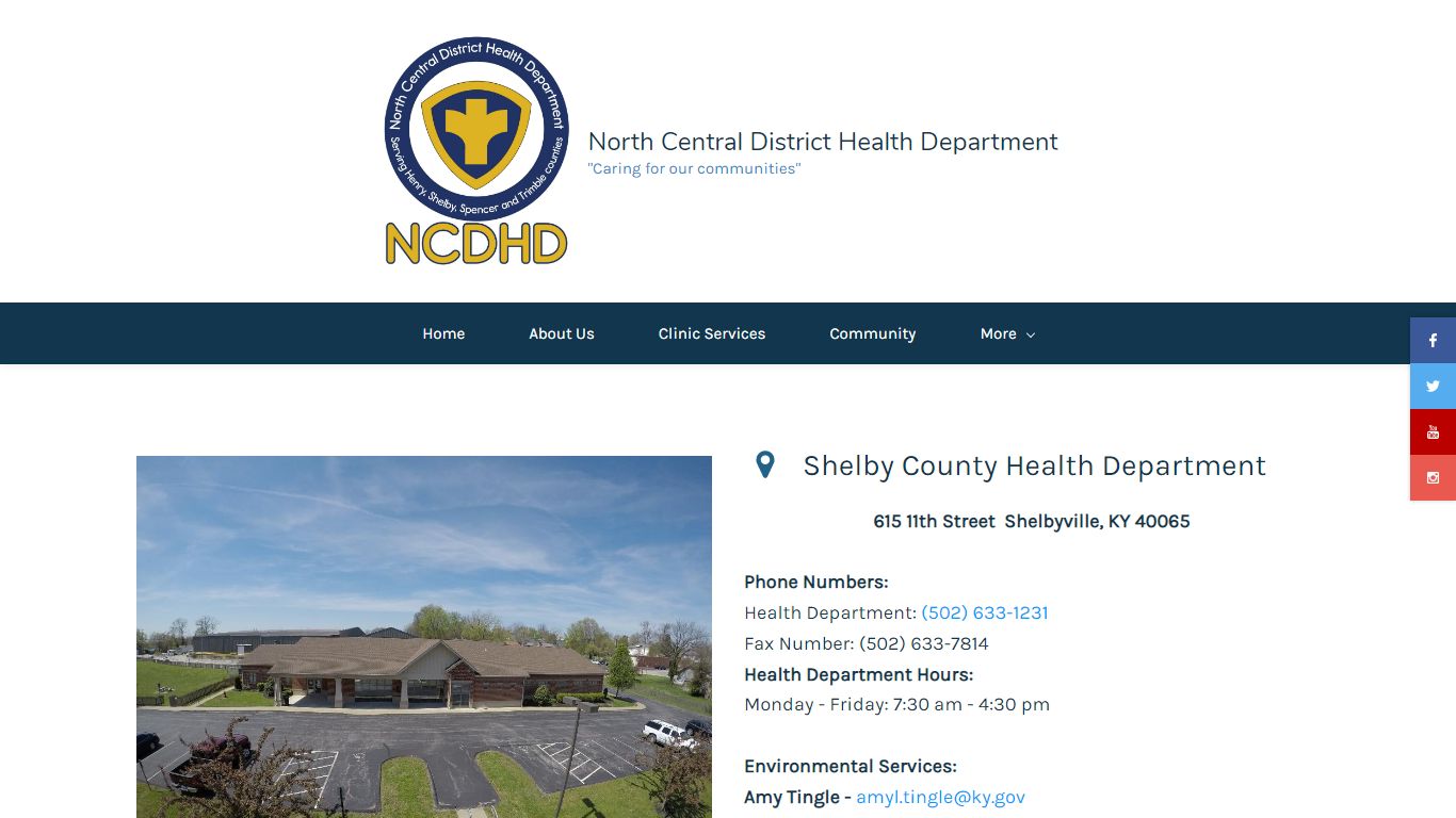 Shelby County Health Department - ncdhd.com